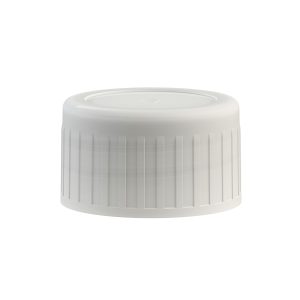 Tampa Simples rosca 28-410 branco - Natural