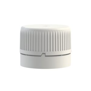Tampa simples rosca PP18 inviolavel branco 0028