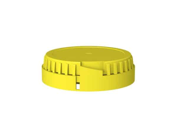 Tampa simples pressao 45-34 amarelo 2335