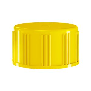 Tampa simples rosca M1 20-410 amarelo