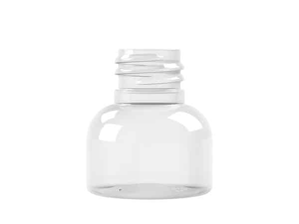 Frasco PET 15ml M1 cilindrico 20-410 transparente