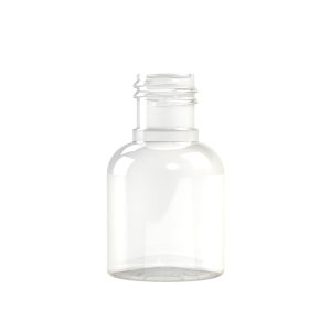 Frasco PET 30ml M1 cilindrico 20-415 transparente