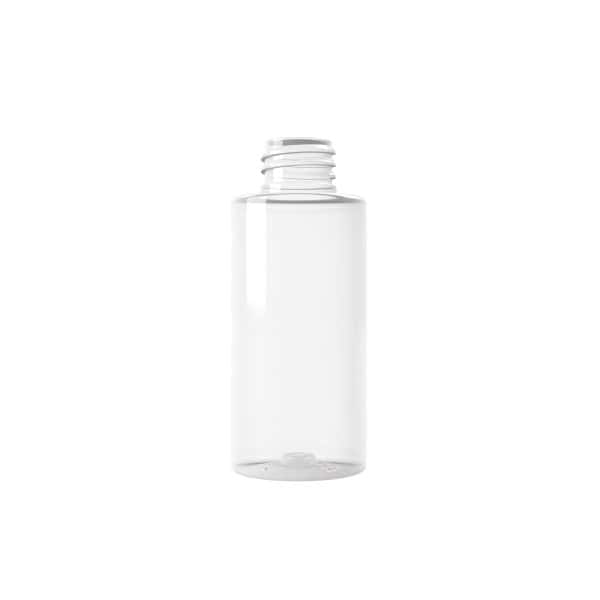 Frasco PET 50ml M4 cilindrico 20-410 transparente