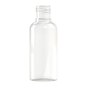Frasco PET 60ml M1 cilindrico 20-415 transparente