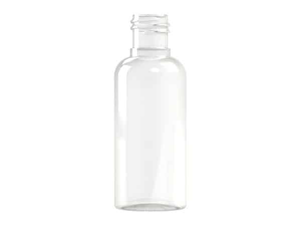 Frasco PET 60ml M1 cilindrico 20-415 transparente