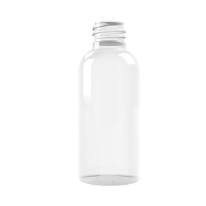 Frasco PET 60ml M1 cilíndrico 20/410 transparente