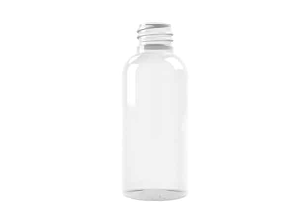 Frasco PET 60ml M1 cilíndrico 20/410 transparente