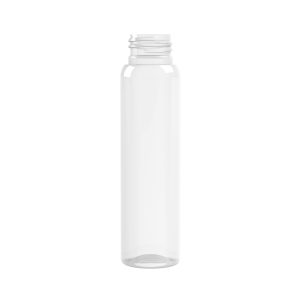 Frasco PET 70ml M2 cilindrico 24-410 transparente