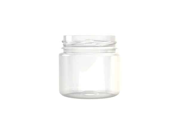 Frasco PET 100ml M1 cilindrico BL 58 transparente
