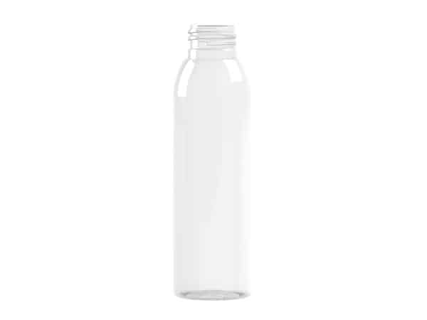 Frasco PET 100ml M3 cilindrico 24-410 transparente 16g
