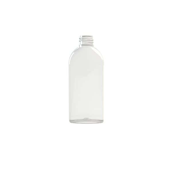 Frasco PET 100ml M1 oval 20/410 transparente