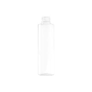 Frasco PET 190ml M4 cilindrico 24-410 transparente