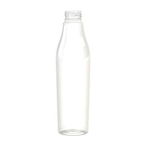 Frasco PET 200ml M1 conico 24-410 transparente
