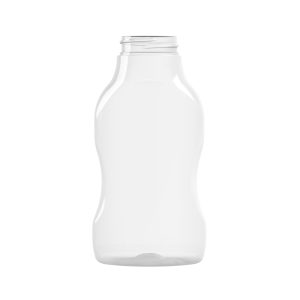 Frasco PET 230ml M1 oval 38-400 transparente
