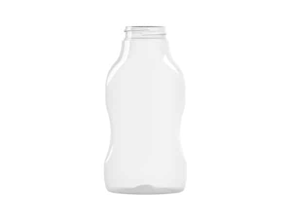 Frasco PET 230ml M1 oval 38-400 transparente