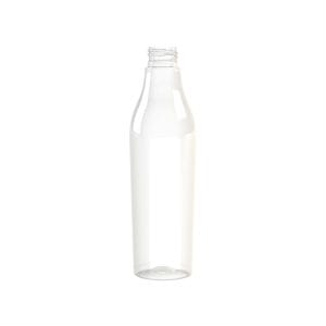 Frasco PET 250ml M1 conico 24-410 transparente