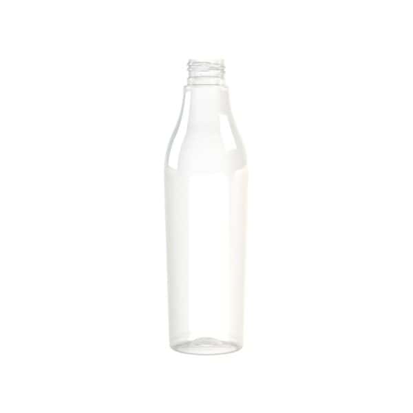 Frasco PET 250ml M1 conico 24-410 transparente