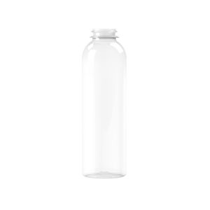 Frasco PET 250ml M2 cilindrico 29-21 transparente