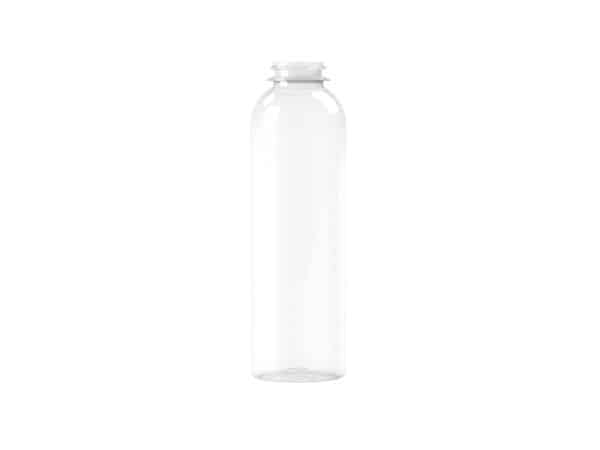Frasco PET 250ml M2 cilindrico 29-21 transparente