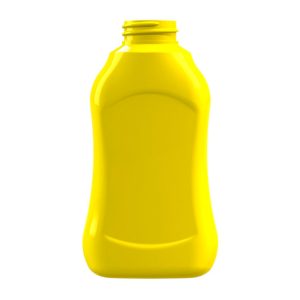 Frasco PET 250ml MP5 amarelo