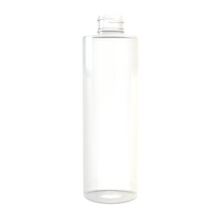Frasco PET 250ml M4 cilíndrico 24-410 INV transparente 24g