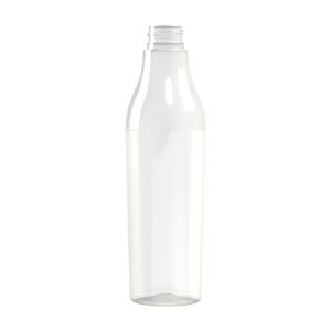 Frasco PET 400ml M1 conico 28-410 transparente