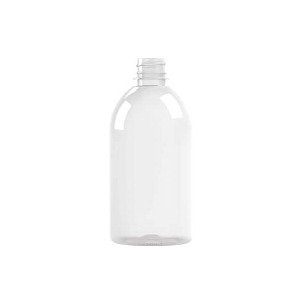 Frasco PET 500ml M1 cilindrico 28-410 INV transparente 45g