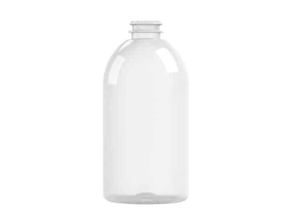 Frasco PET 500ml M1 cilindrico 29-21 transparente 43g