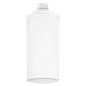 Frasco PET 500ml M4 Oval 28-410 transparente