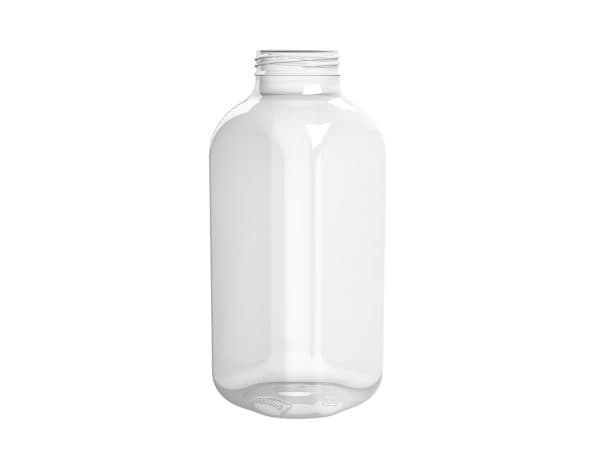 Frasco PET 500ml M2 quadrado 38 3E transparente