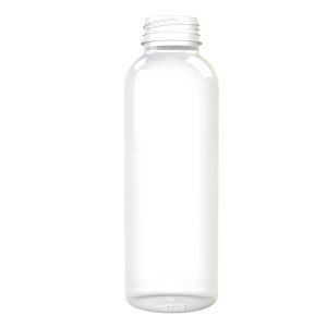 Frasco PET 500ml M2 cilíndrico 38 3E c/anel transparente 30g