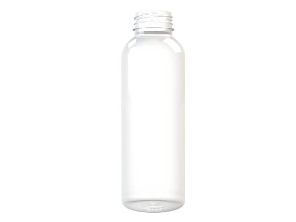 Frasco PET 500ml M2 cilíndrico 38 3E c/anel transparente 30g