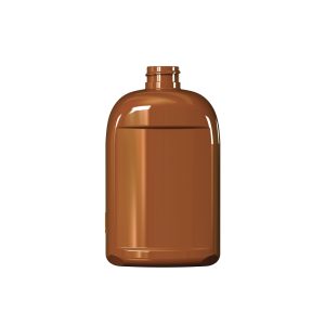 Frasco PET 550ml Cera Liquida 28-410 castanho