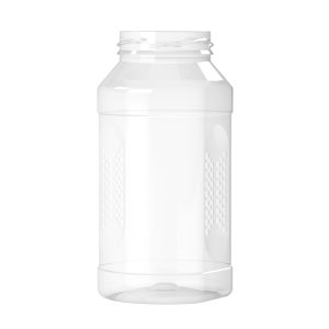 Frasco PET 800ml M3 retangular c_pega BL 63 transparente