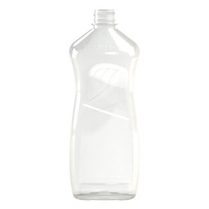 Frasco PET 1000ml M1 LL 28/410 INV c/ braille c/anel transparente 45g