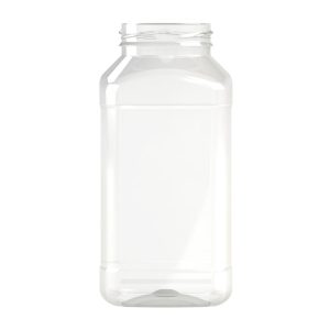 Frasco PET 1000ml M1 quadrado BL 63 transparente