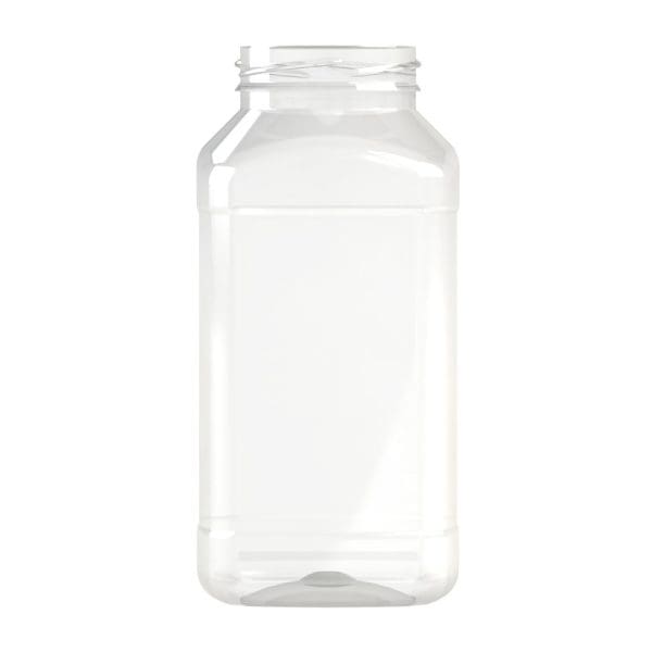 Frasco PET 1000ml M1 quadrado BL 63 transparente