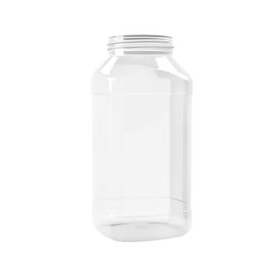 Frasco PET 1000ml M1 quadrado BL 63 1E transparente