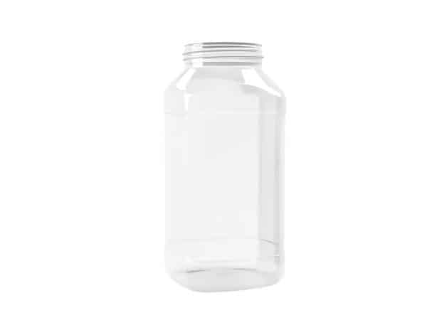 Frasco PET 1000ml M1 quadrado BL 63  1E transparente