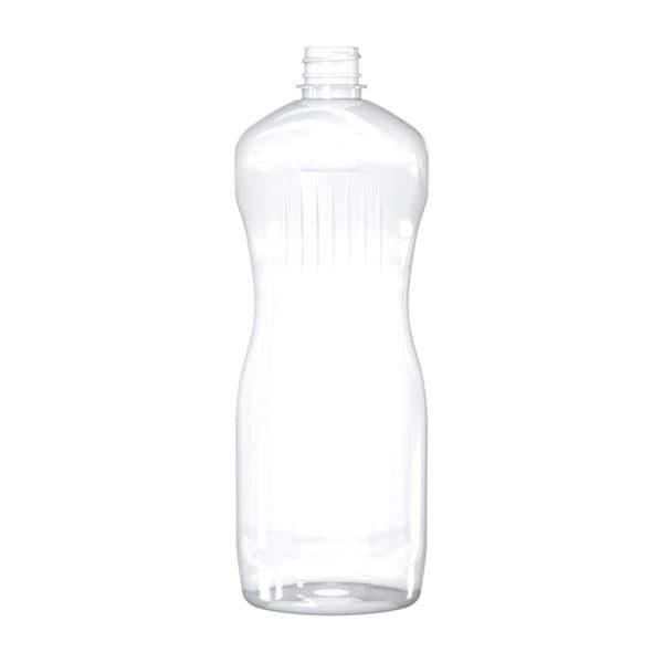 Frasco PET 1000ml M2 LL 28-410 INV c/anel transparente