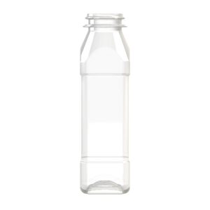 Garrafa PET 100ml M2 quadrada 29-21 transparente