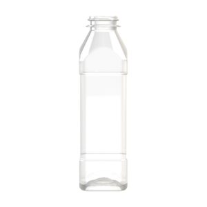 Garrafa PET 200ml M2 quadrada 29-21 transparente