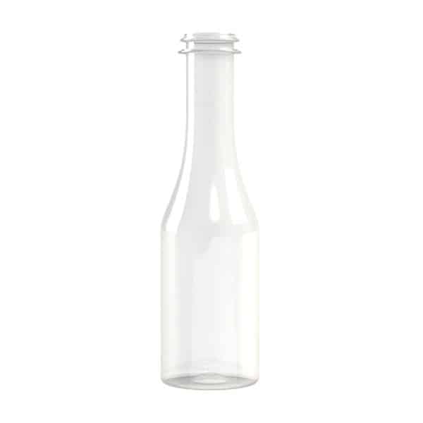 Garrafa PET 200ml M3 cilindica 29-21 transparente