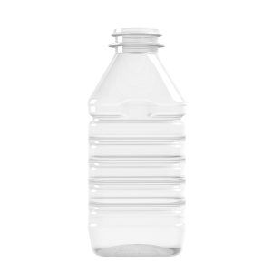Garrafa PET 200ml retangular 29-21 transparente