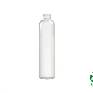 Frasco rPET30 250ml M2 cilíndrico 24-410 transparente