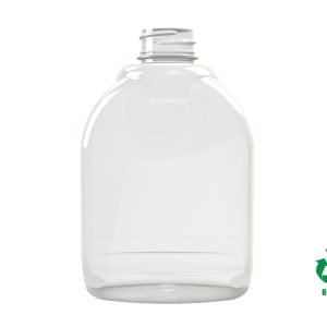 Frasco rPET100 300ml M1 Sab. Liq. Transparente