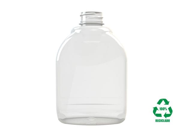 Frasco rPET100 300ml M1 Sab. Liq. Transparente