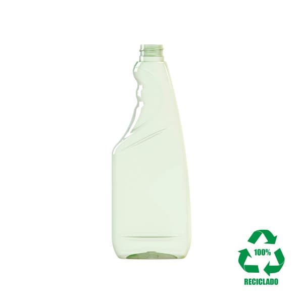 Frasco rPET100 500ml trigger M1 transparente