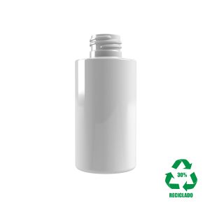 Frasco rPET30 100ml M4B cilíndrico 24-410 branco 20g (cx/ep)