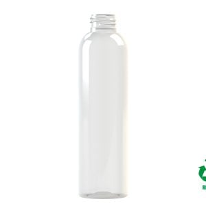 Frasco rPET30 200ml M2 cilíndrico 24/410 transparente